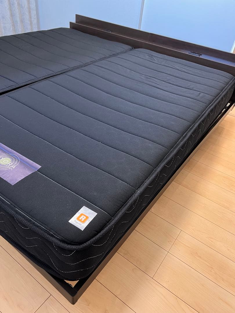 【在庫一掃】 Rasik日本製ポケットコイル マットレス 厚み23cm No.2