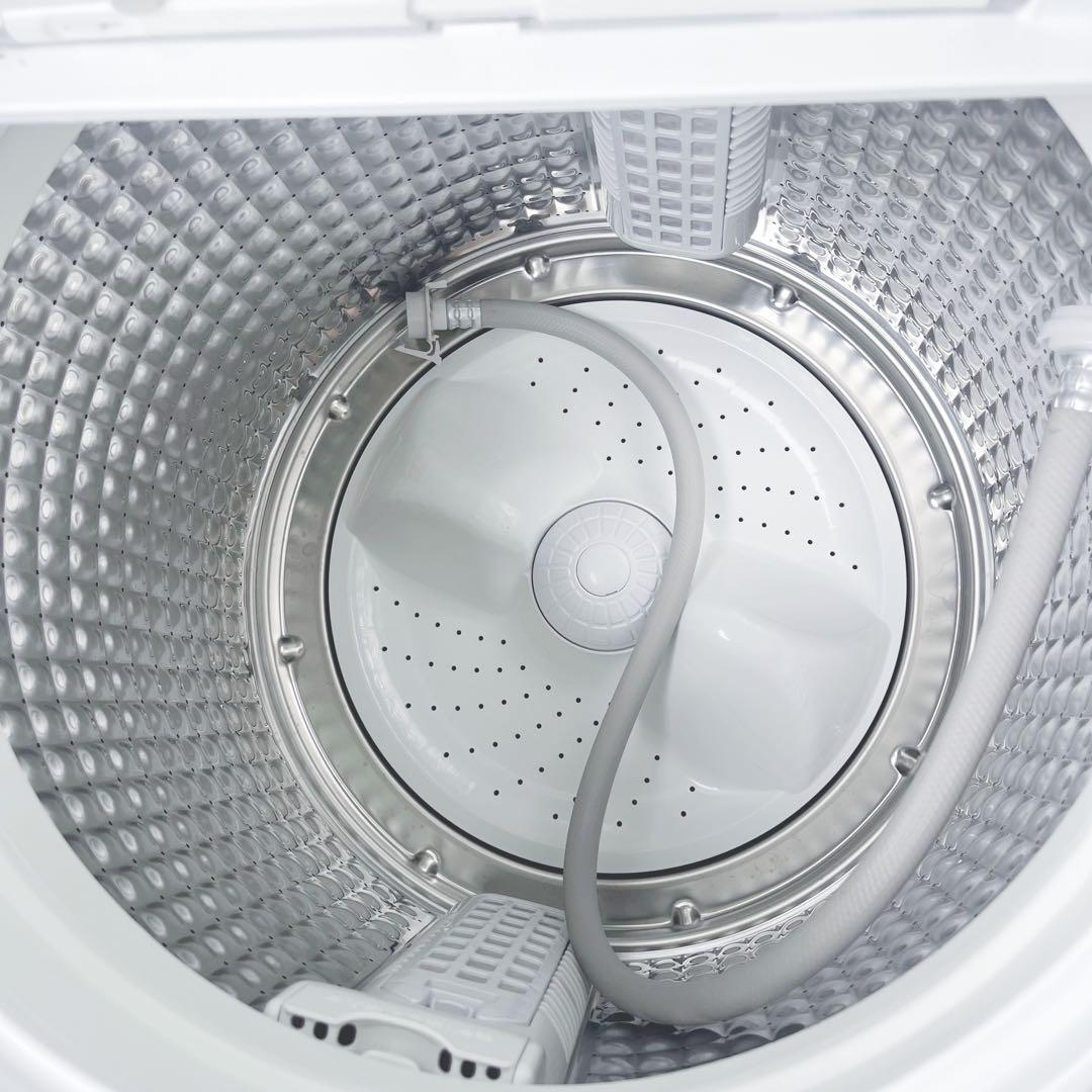 8取付無料！AQUA熱乾燥搭載！高性能スタイリッシュシルバー10kg洗濯機！