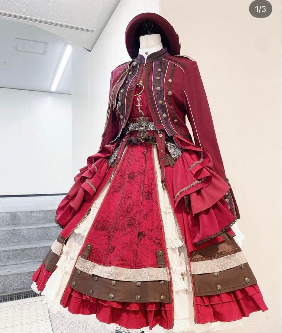 ozz アンジェロ　オッズオネスト　Twilightコルセットベルト赤