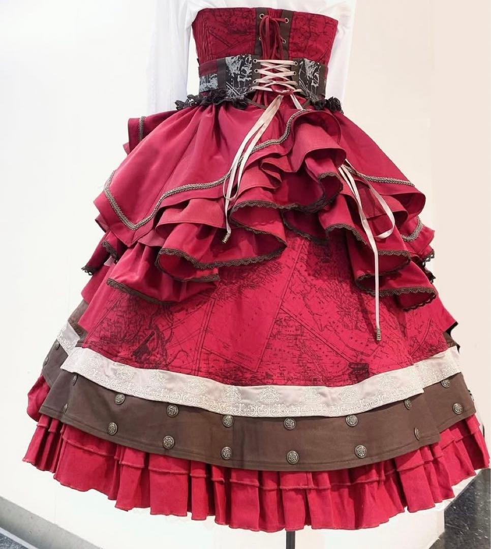 ozz アンジェロ　オッズオネスト　Twilightコルセットベルト赤