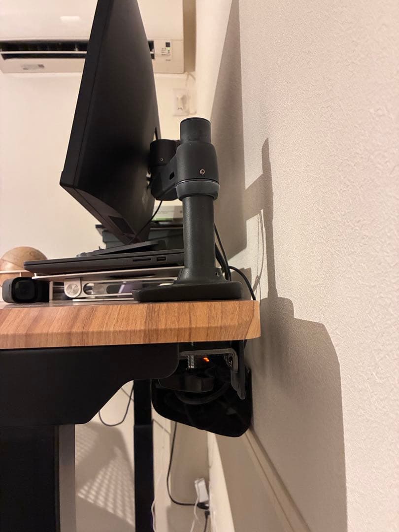 エルゴトロン LXモニターアーム デスクマウント マットブラック 34インチ