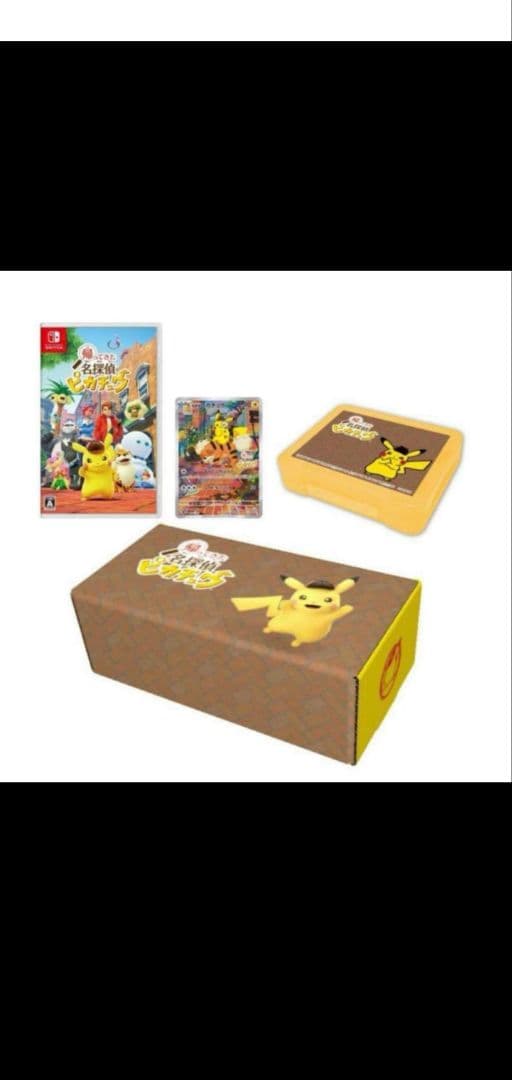 riki【新品未開封】帰ってきた名探偵ピカチュウ ボックスプロモ付き