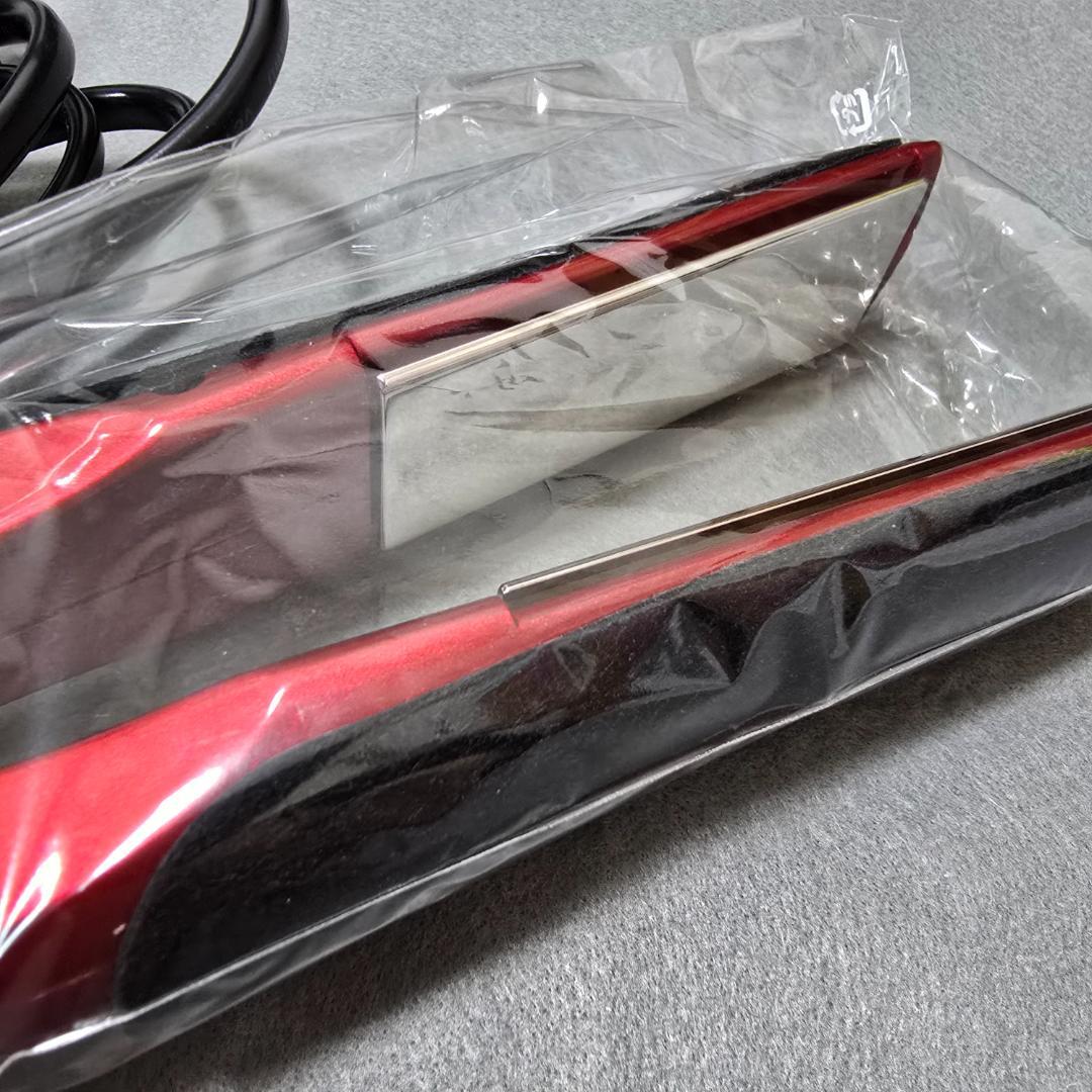 #サニープレイス 新品未使用11月購入　MGプラチナ輝髪アイロン（レッド）