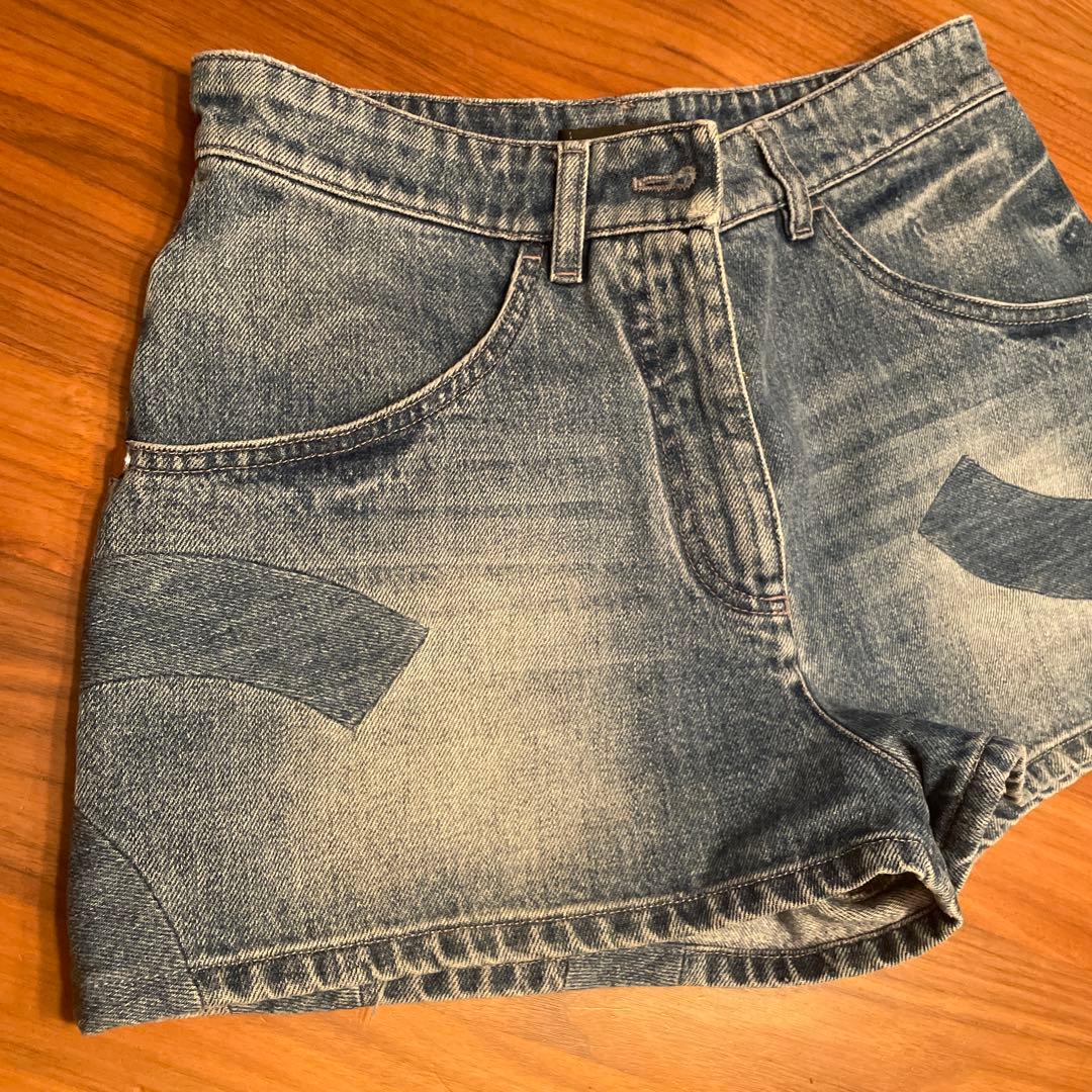 CHANEL デニムショートパンツ 38