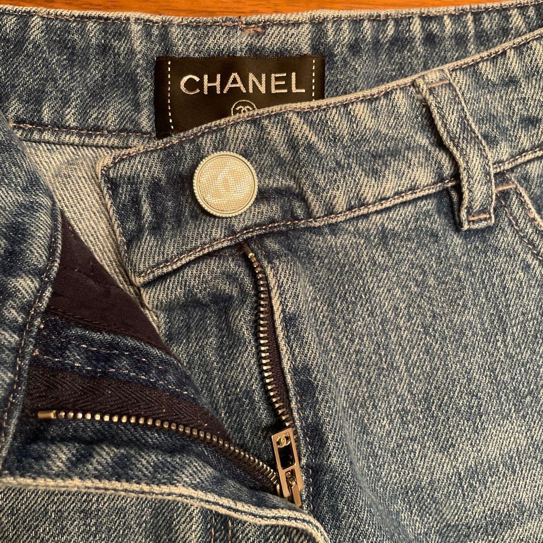 CHANEL デニムショートパンツ 38