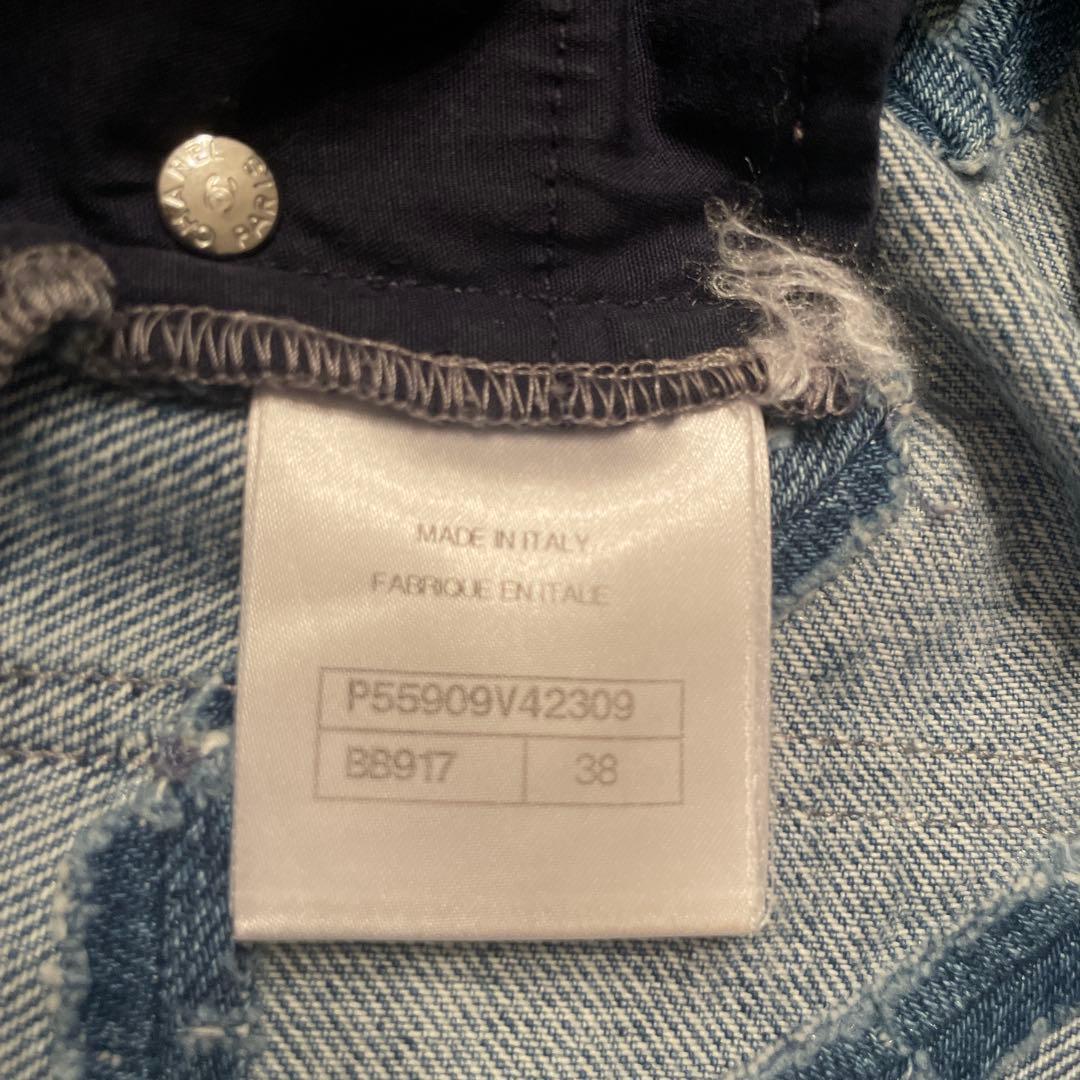 CHANEL デニムショートパンツ 38