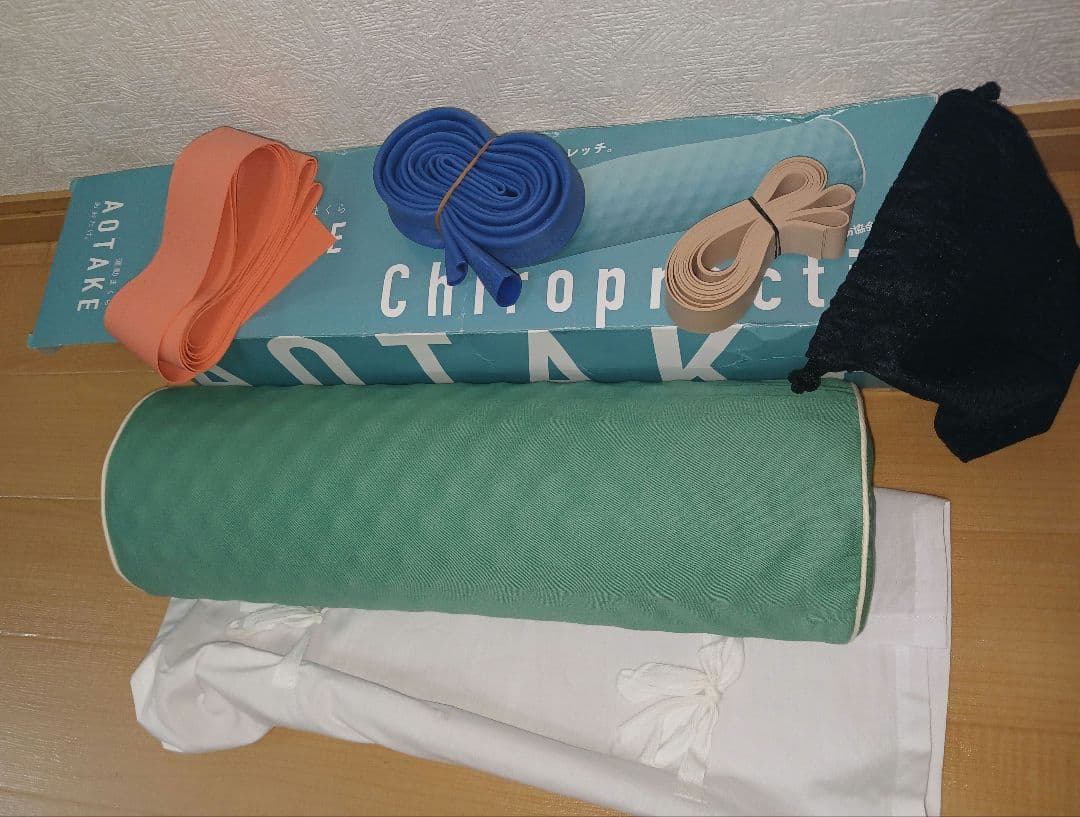 AOTAKE カイロプラクティック エクササイズピロー 3バンド付き (BCB)