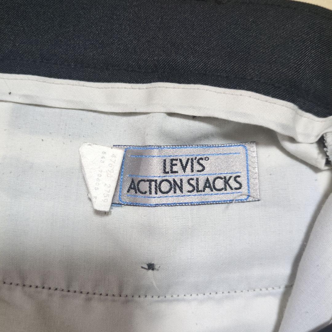 か*ん様 ACTION SLACKS アクションスラックス リーバイス ブラック