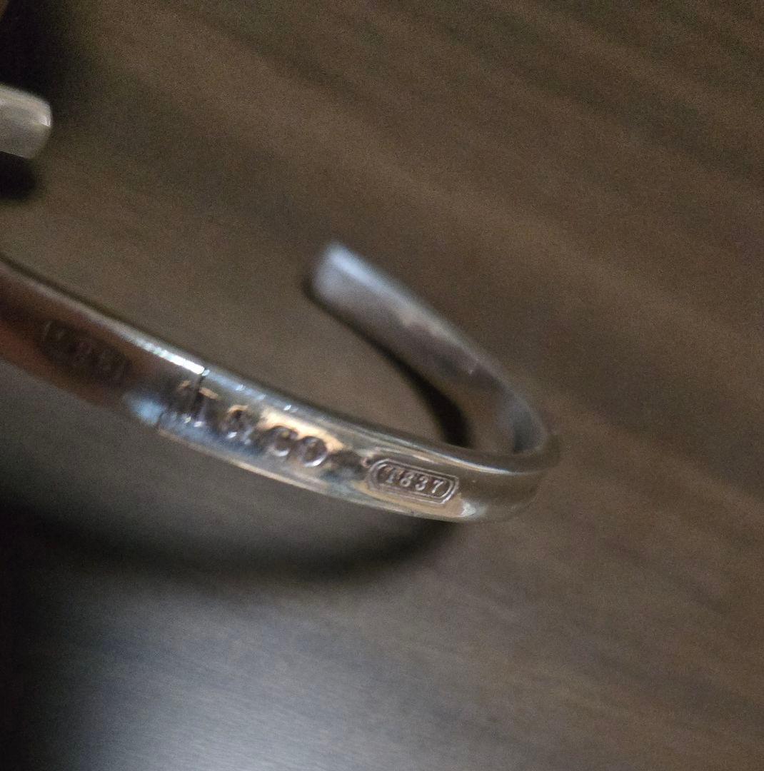 ティファニー ナロー カフ 1837 バングル ブレスレット ビンテージ