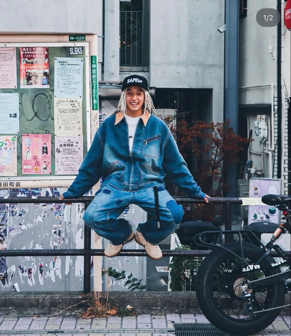 定価38,500円　デニムジャケット　サプール　SAPEur　完売品