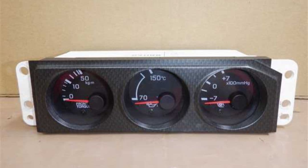 米*)様 絶版 BCNR33 後期型　純正 3連メーター　スカイライン　R33