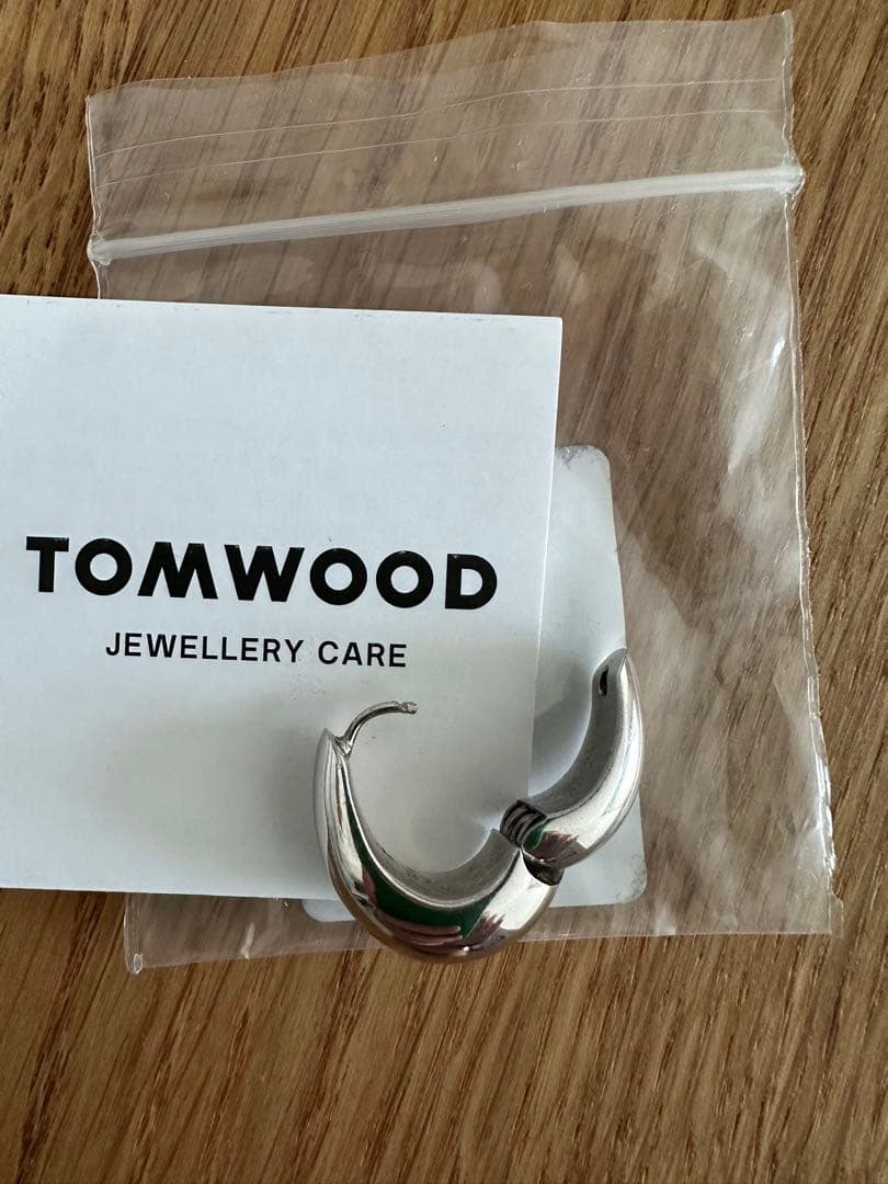 トムウッド　アイスフープ　シルバー　片耳TOMWOOD medium