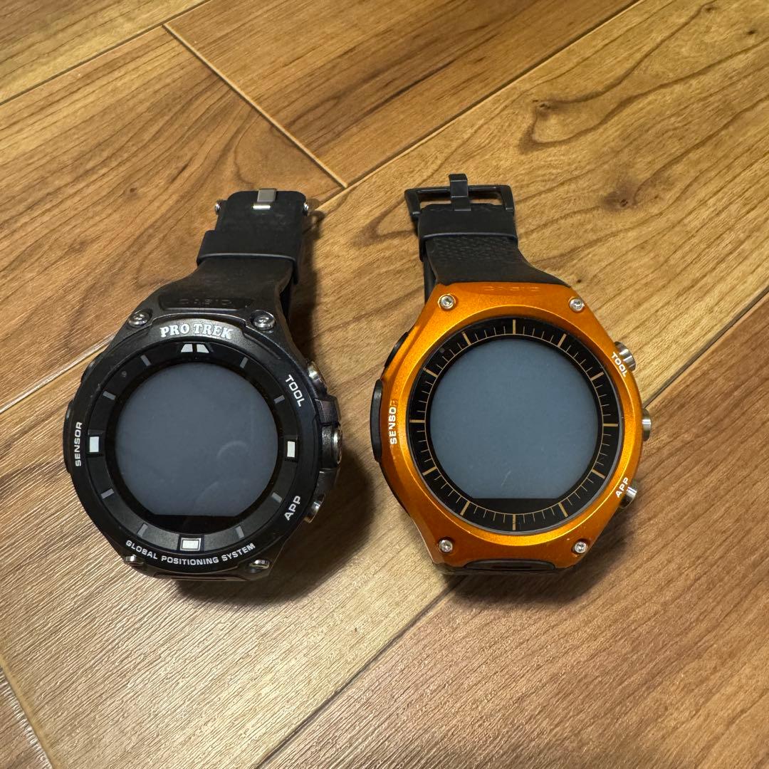 ジャンク2個セットCASIO PRO TREK スマートウォッチ