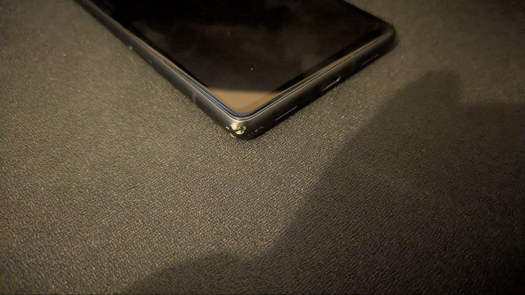 スマートフォン本体 画面不良あり