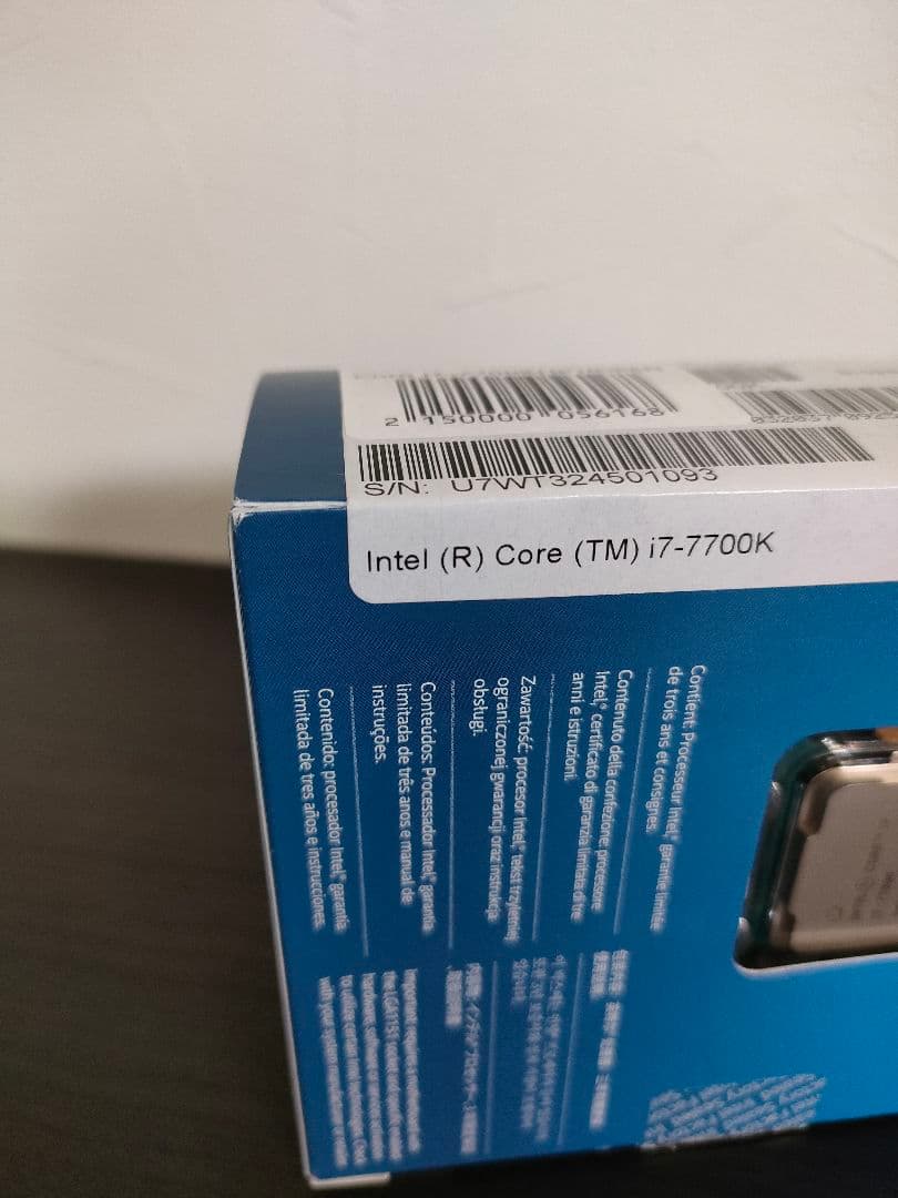 intel core i7-7700K LGA1151 デスクトップ用CPU