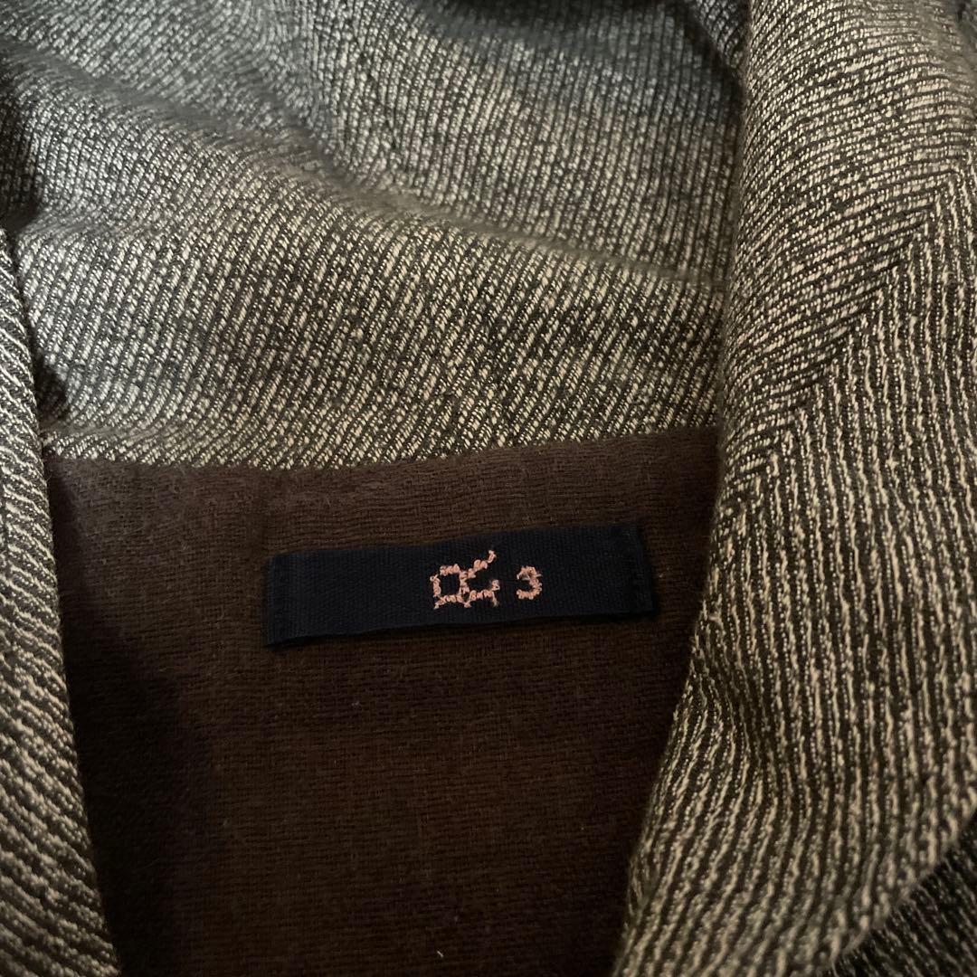 45rpm ツイード柄ジャケット フード付　サイズ3