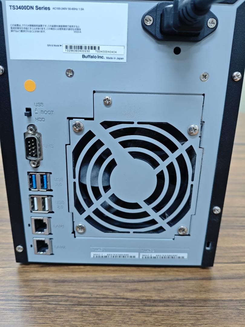 【中古】 テラステーション 4TB TS3400DN0404 バッファロー