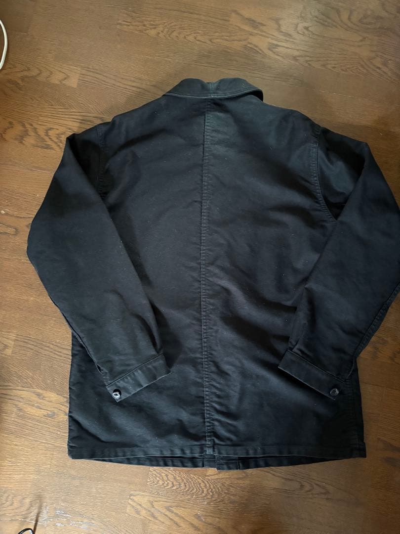 ANK別注×Le Sans Pareil　モールスキンJKT　ブラック