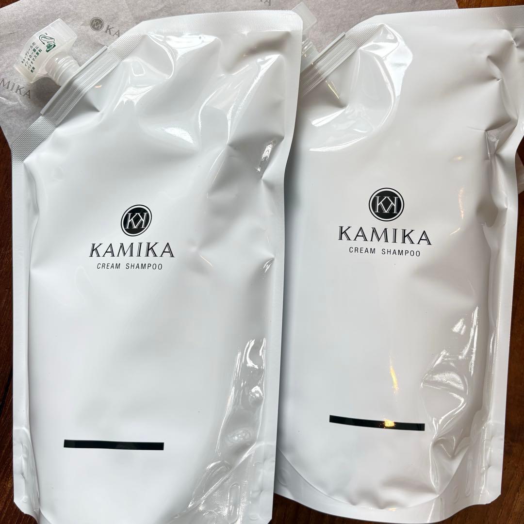KAMIKAクリームシャンプー　マリンノートの香り600g