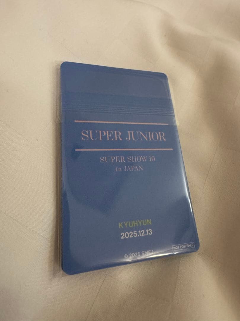 super show 10 プレミアムシート特典　トレカ　9枚