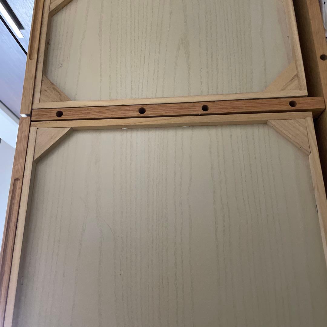 無印良品 木製デスク オーク材 幅110×奥行55×高さ70cm m