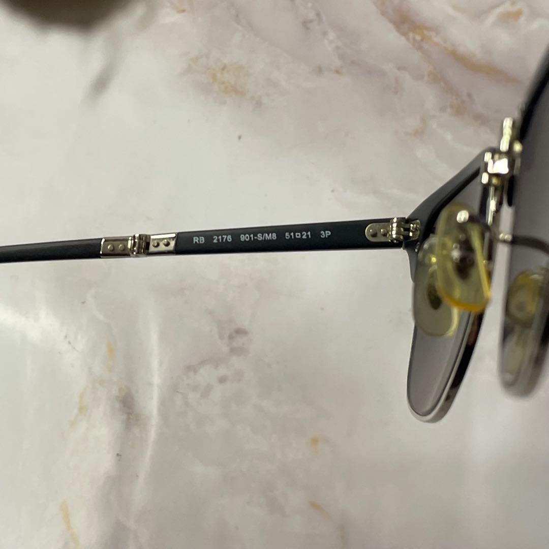 RAY BAN y2k 折りたたみ レトロ サングラス ケース付き レア