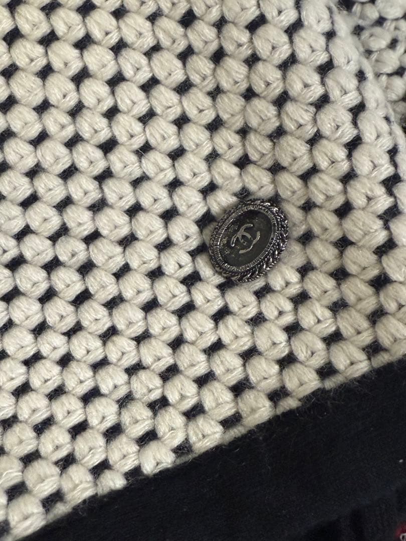 シャネル フェアアイル柄 ニットスカート