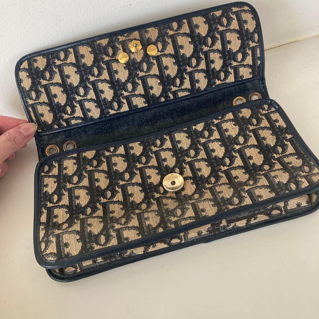 ＊ヴィンテージ＊Dior バッグ＊ クラッチ＊60's＊モノグラム＊ジャンク