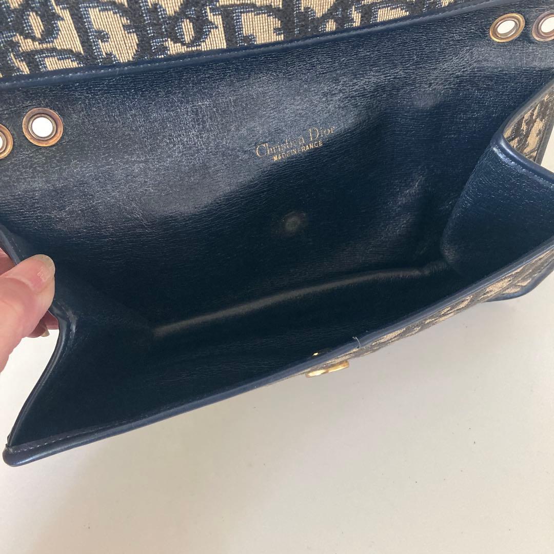 ＊ヴィンテージ＊Dior バッグ＊ クラッチ＊60's＊モノグラム＊ジャンク