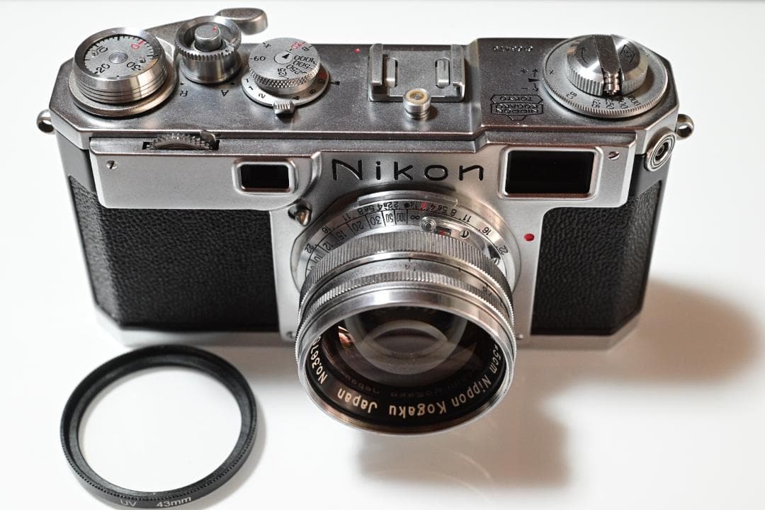 【状態良好】Nikon S2 + NIKKOR-S.C 5cm F1.4 セット