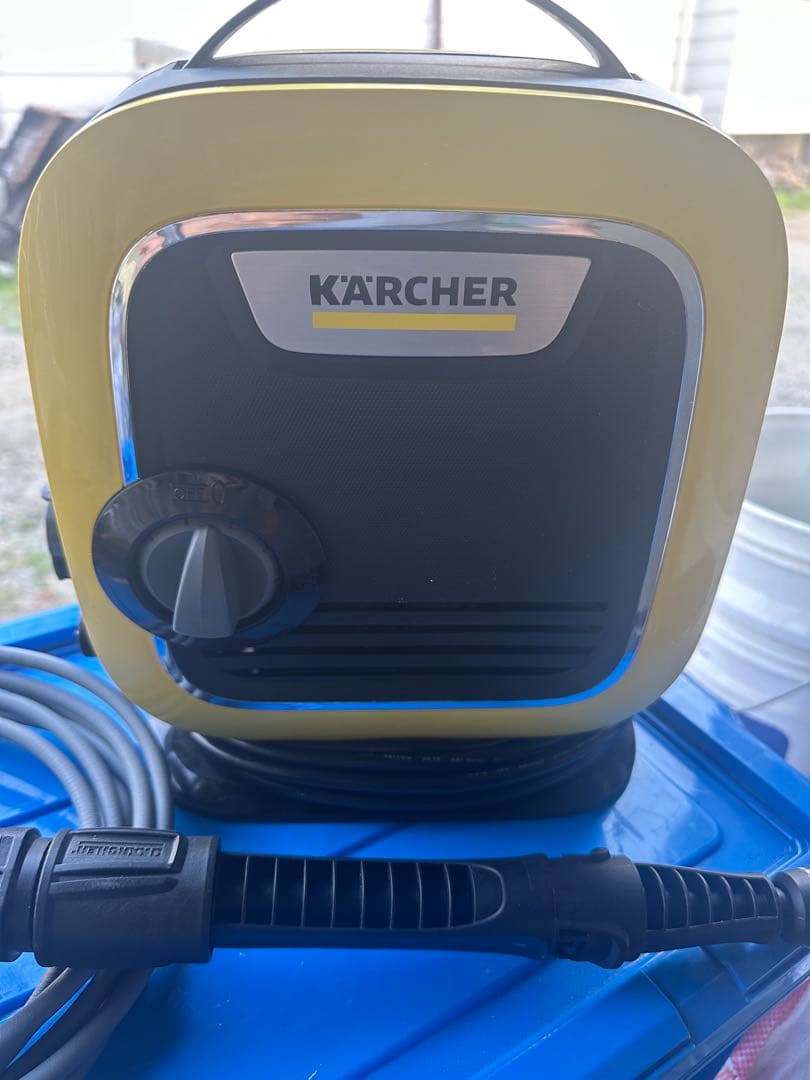 ケルヒャー(KARCHER) 電源コード式 高圧洗浄機ホース付き