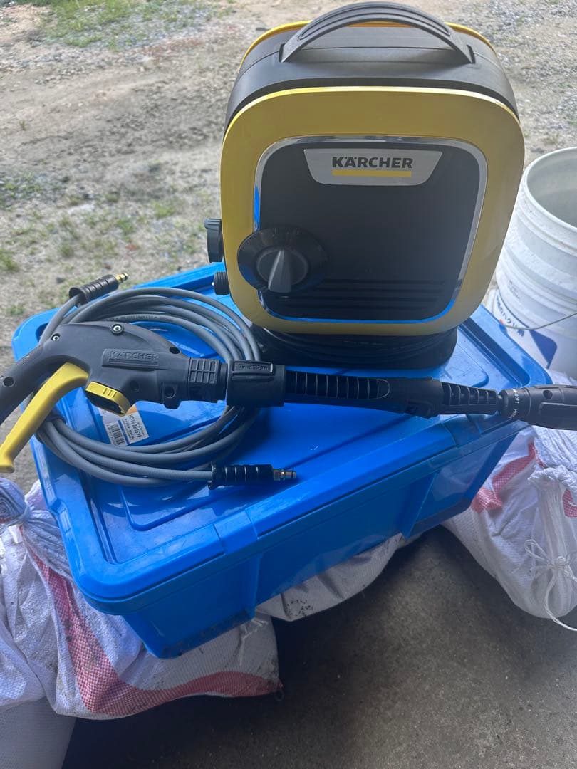 ケルヒャー(KARCHER) 電源コード式 高圧洗浄機ホース付き