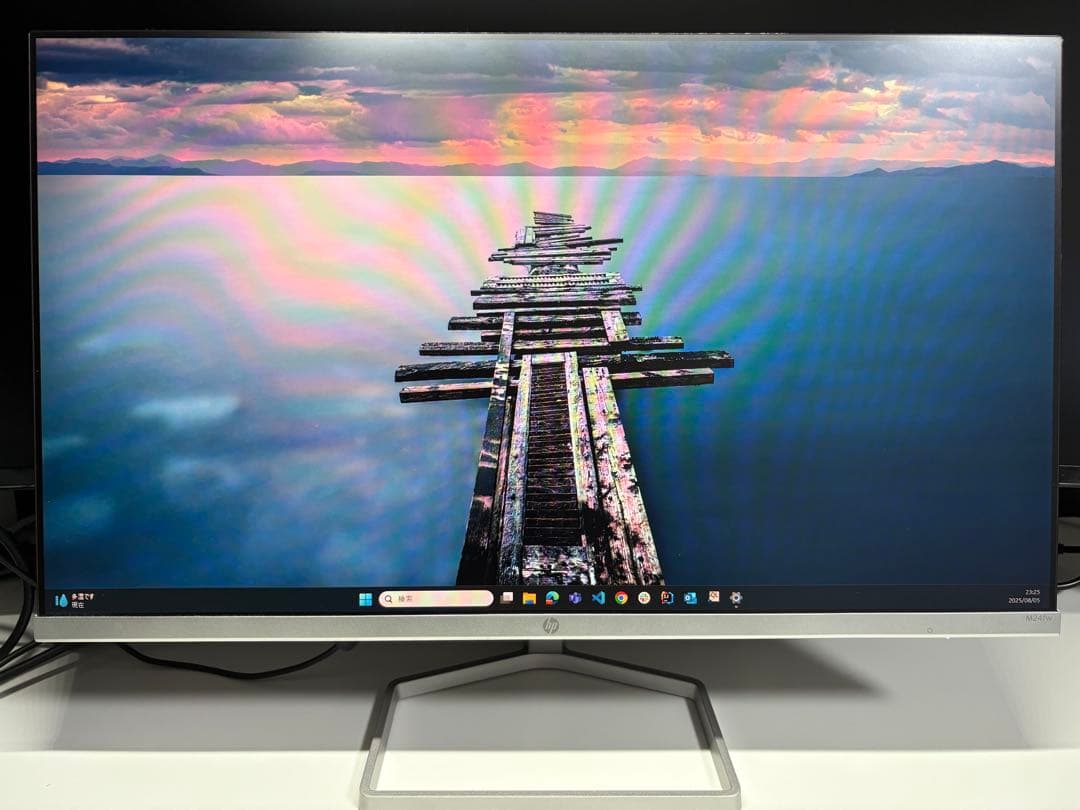 【美品】HP M24fwa ディスプレイ 23.8インチ IPS モニター 白
