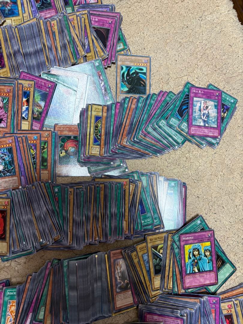 遊戯王　まとめ売り　ノーマル　字レア　約16000枚　初期、2期、多言語含む