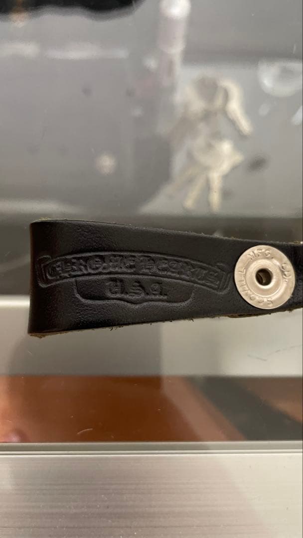 クロムハーツ フローラル ダブルベルトループ インボイス レシート付属品