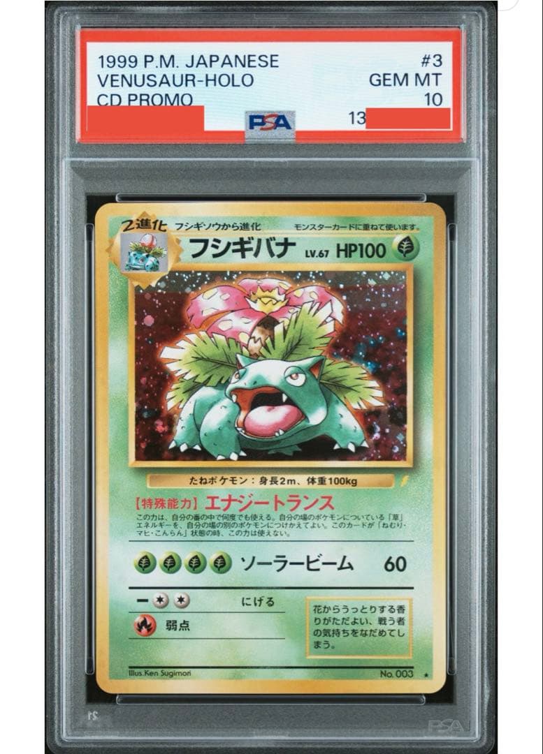 フジギバナ　旧裏　psa10
