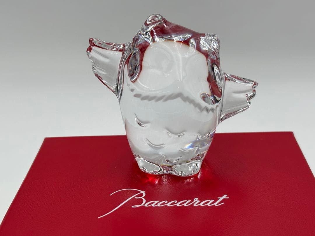 バカラクリスタルガラス フクロウ