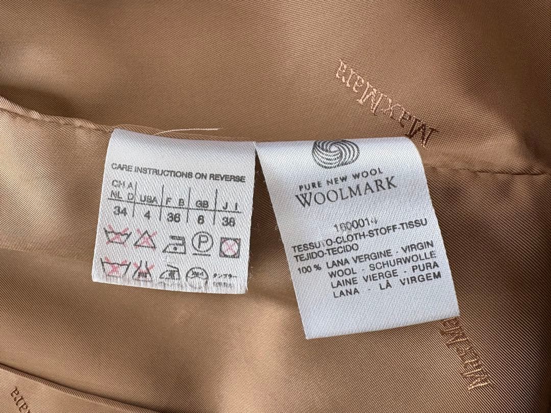 マックスマーラ ウールコート 美品