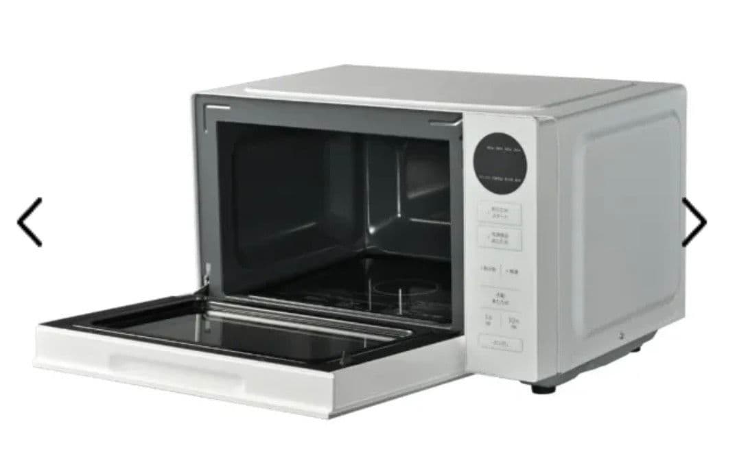 リファビッシュ品☆極美品AQUA電子レンジフラットテーブル AQM-KF20A白