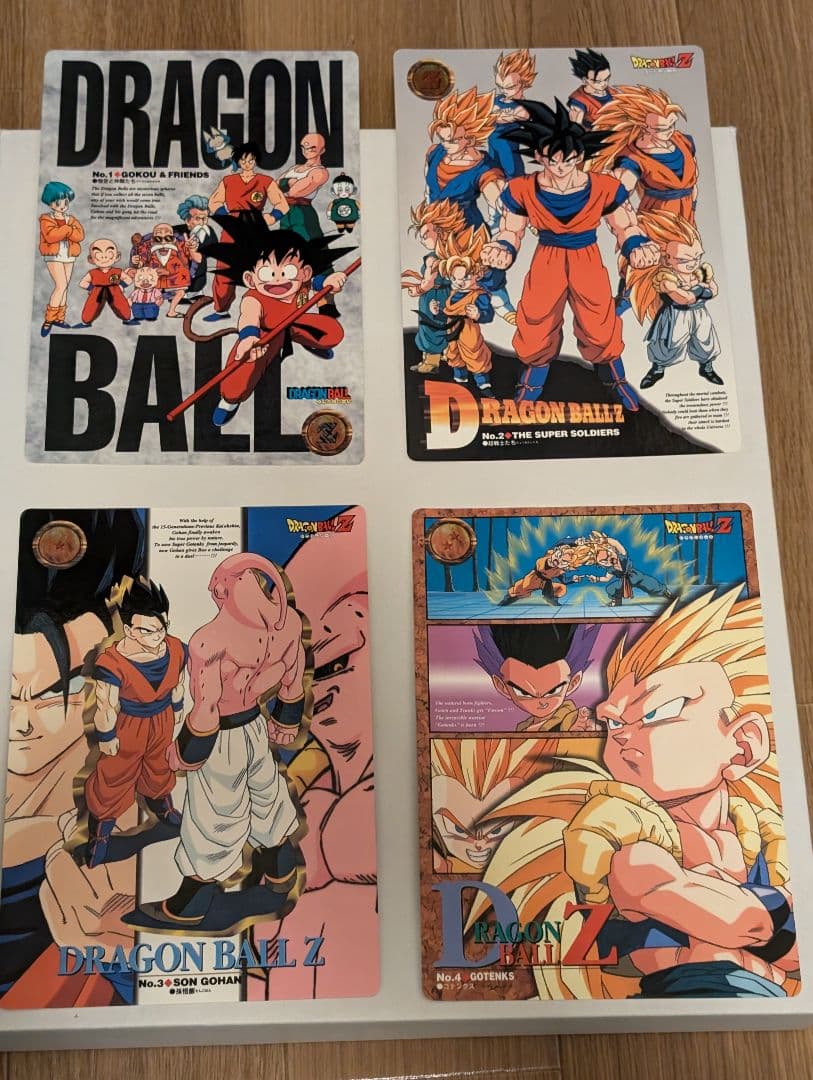 希少　ドラゴンボール　ジャンボカードダス　1弾　2弾　フルコンプ　美品