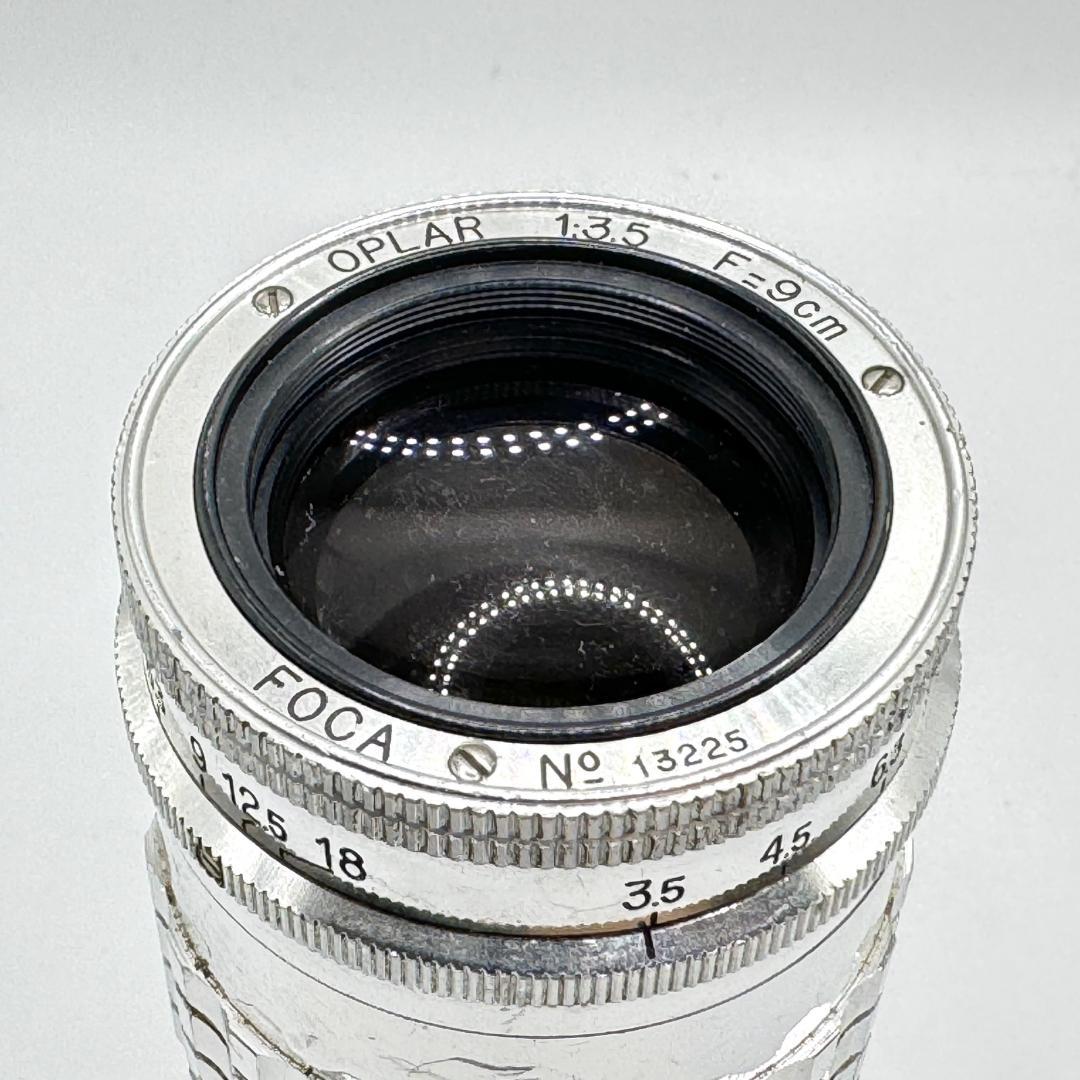OPL Foca Oplar f3.5 90mm　オールドレンズ