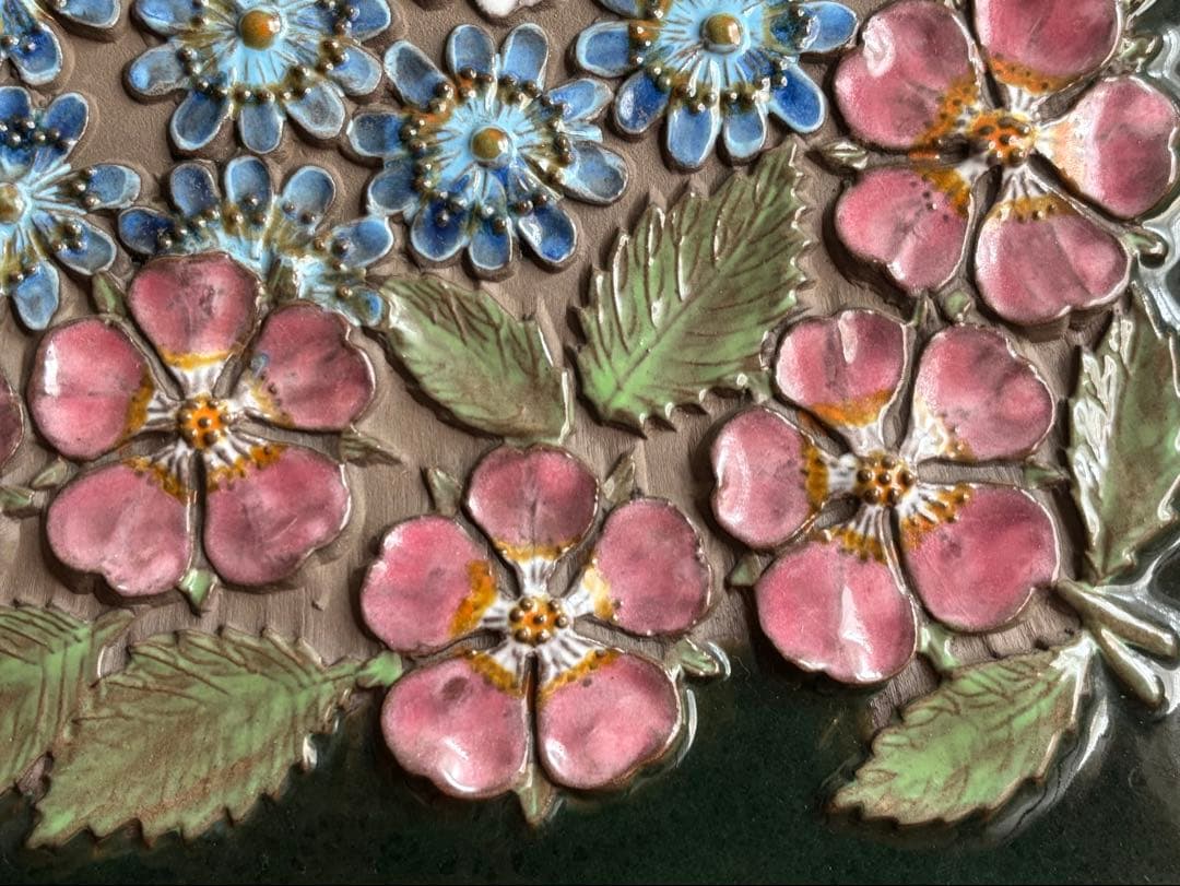 30cmスウェーデンヴィンテージ Jie Gantofta ジィガントフタ 陶板