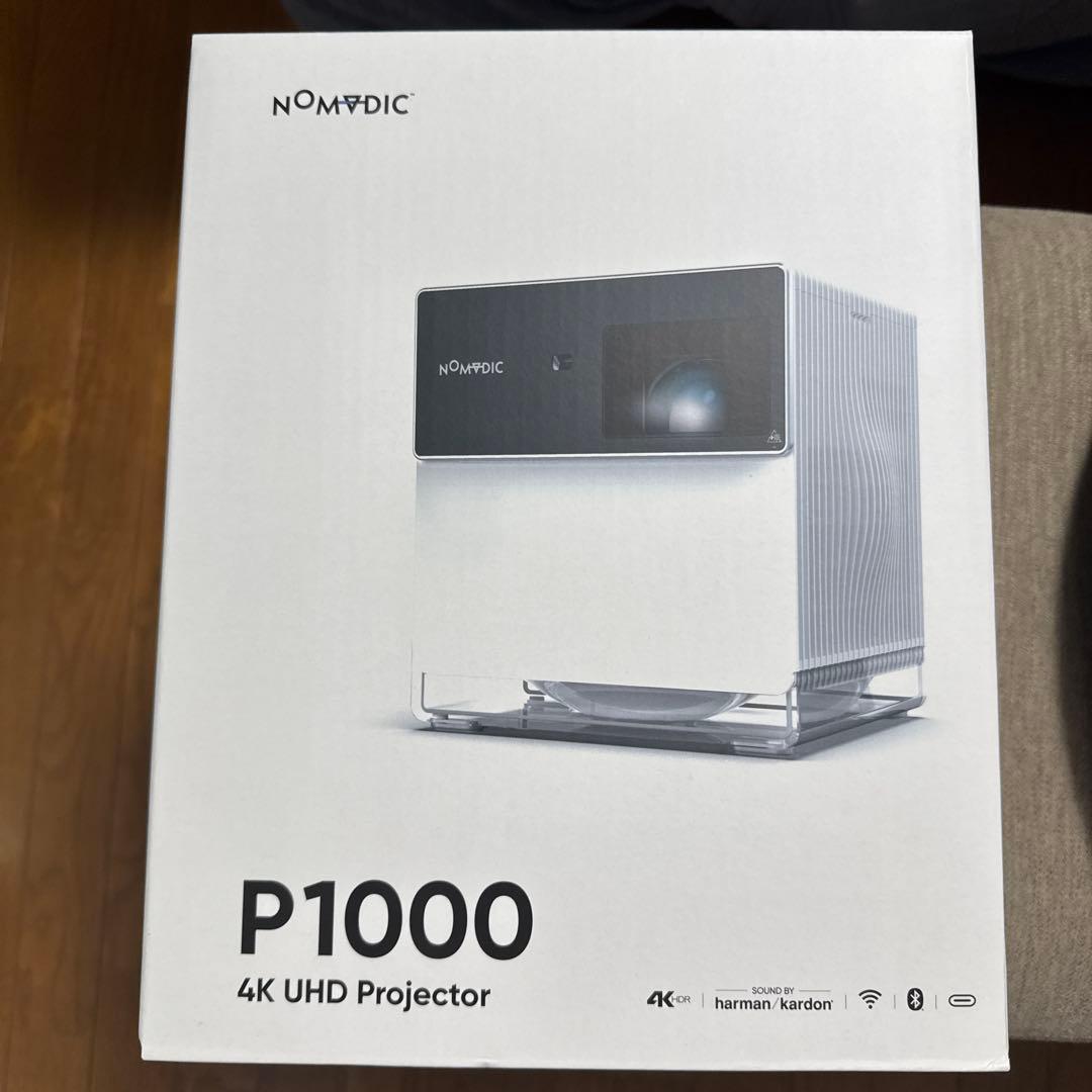 【新品未開封】NOMVDIC P1000 4K 短焦点 ホームプロジェクター