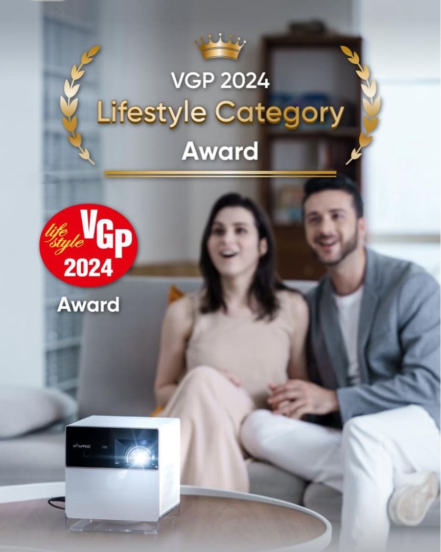 【新品未開封】NOMVDIC P1000 4K 短焦点 ホームプロジェクター