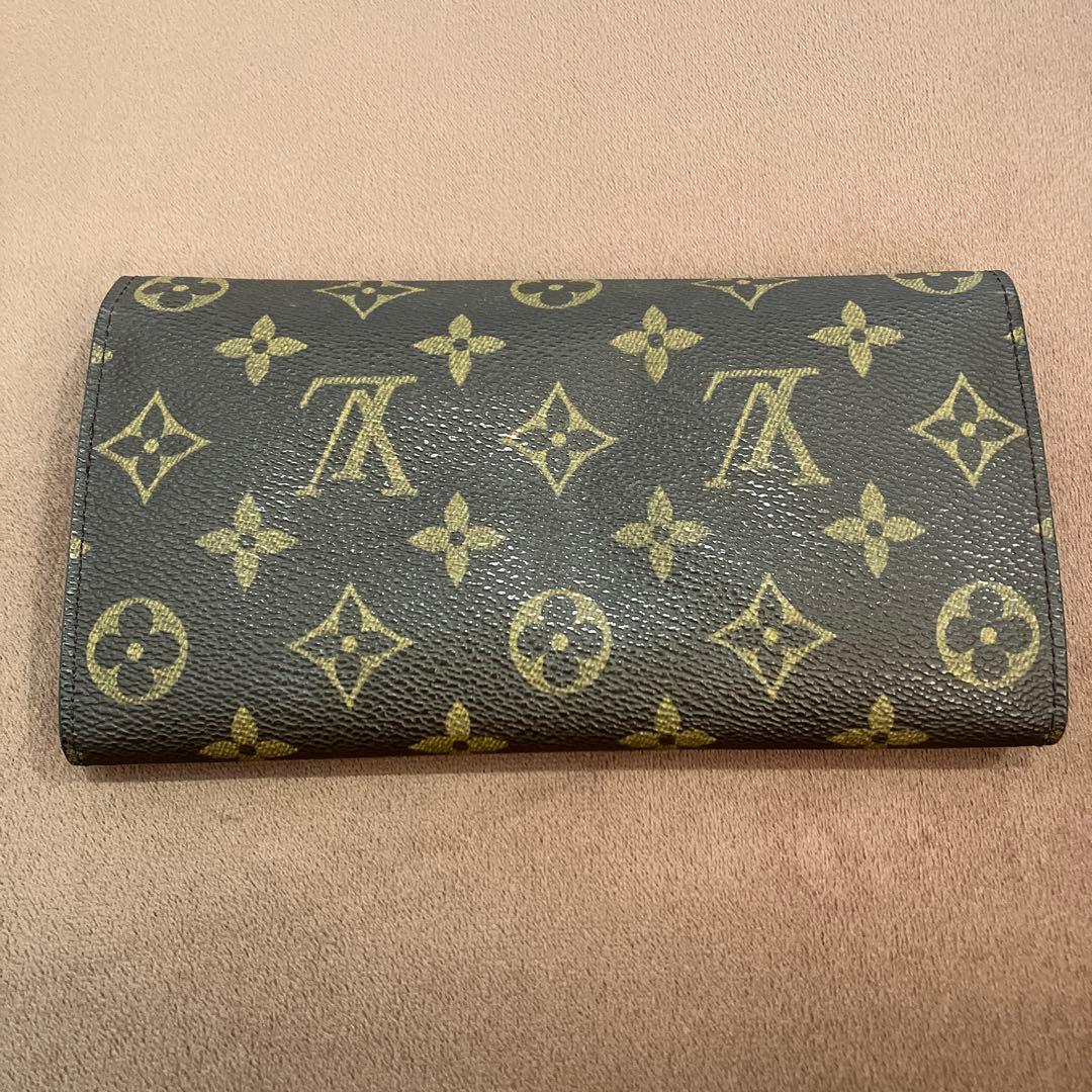 LOUIS VUITTON ルイ ヴィトン 旧型 長 財布 2つ折り 二つ折り