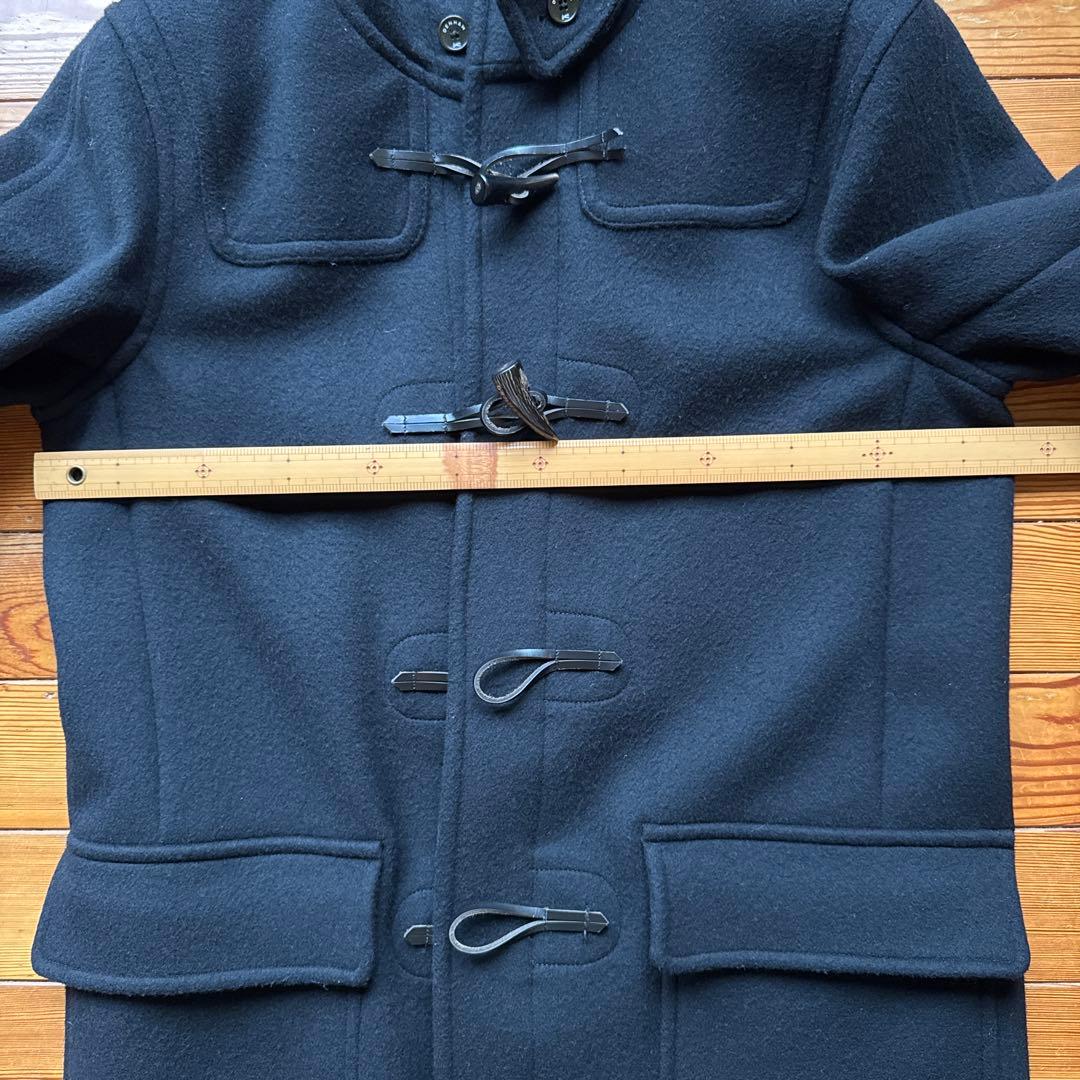 x*a様 デンハム　ダッフルコート　黒 サイズ　L