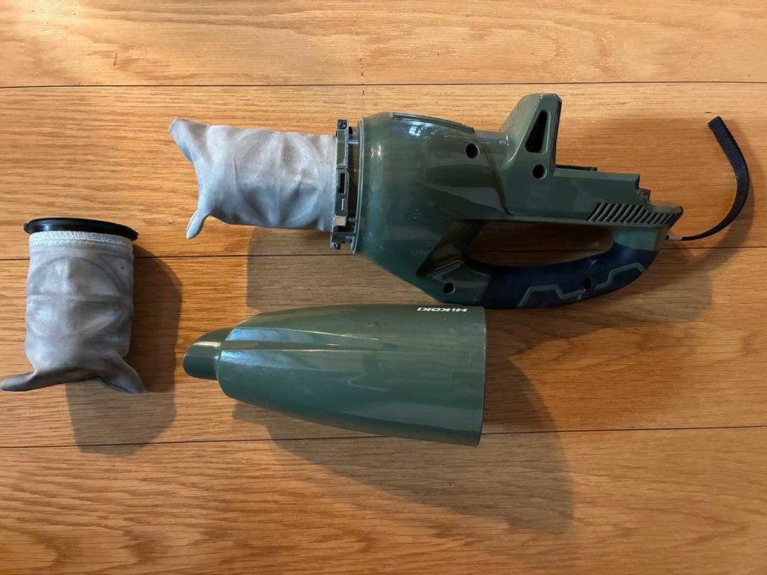 ハイコーキ 掃除機 R36DB 充電器・フィルター2個付き