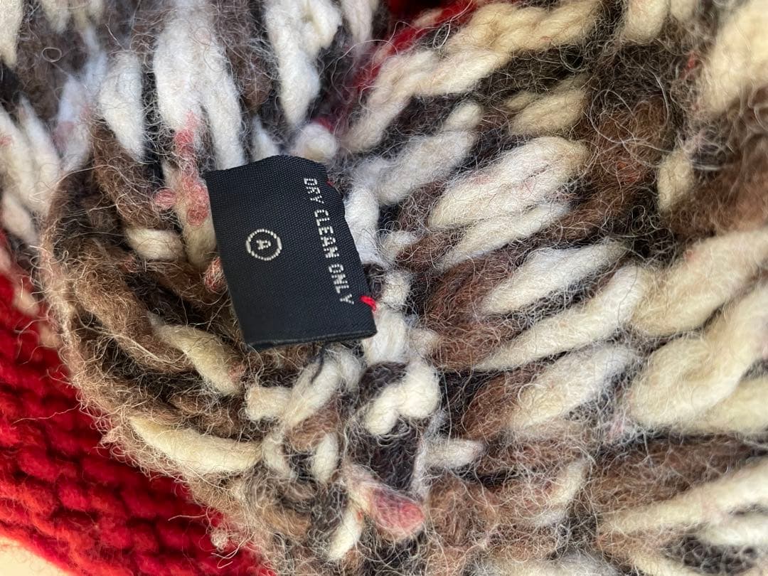 希少　90s RRL カウチンセーター　ハンドニット　三つ星タグ　三ツ星タグ