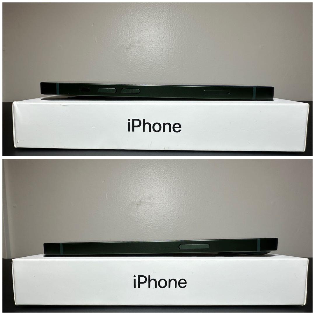 iPhone 13 美品128GB ( 電池100% )★ グリーン ★