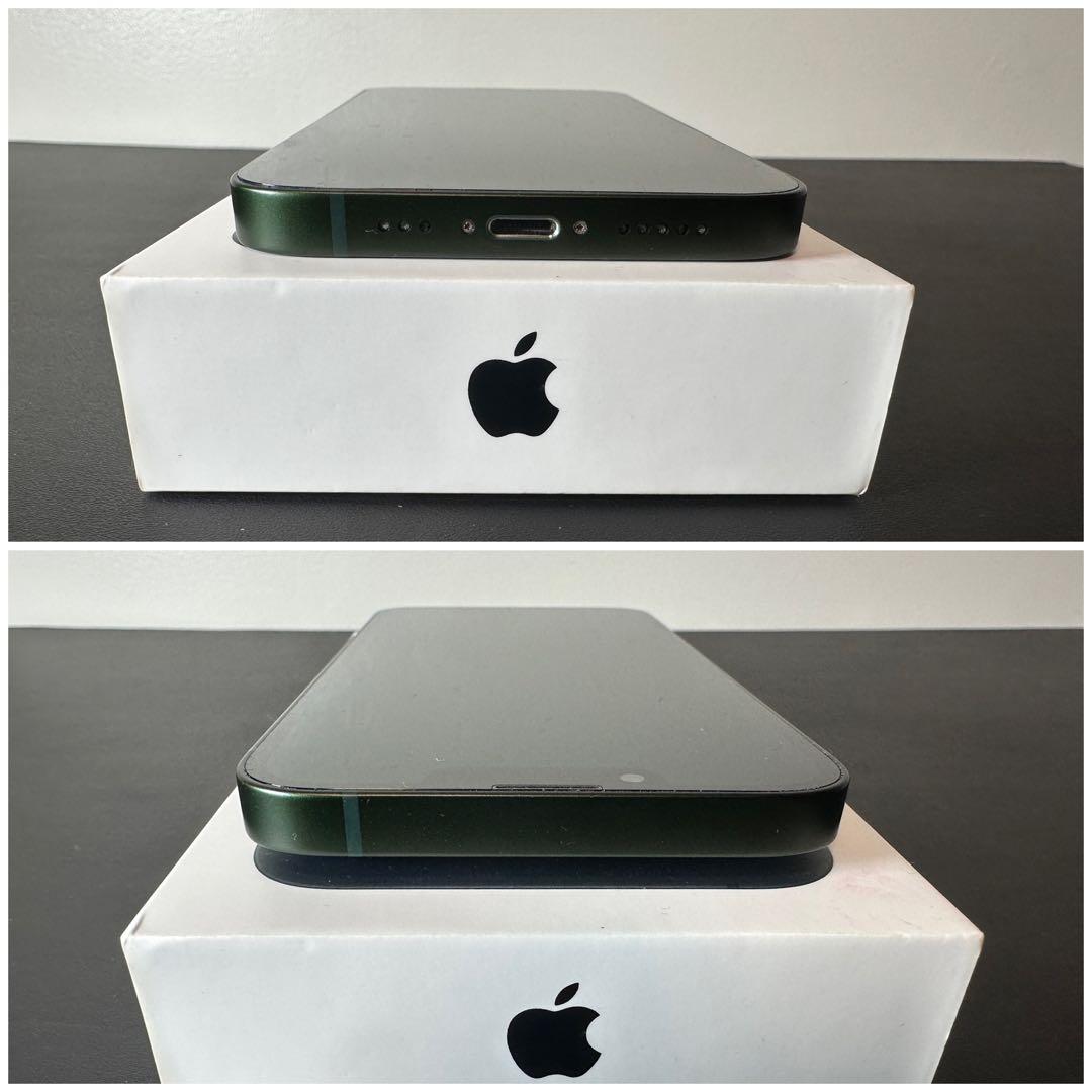iPhone 13 美品128GB ( 電池100% )★ グリーン ★
